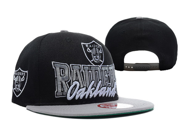 Oakland Raiders NFL Snapback Hat TY 09